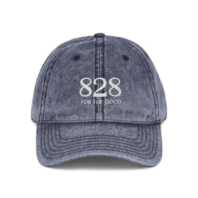 828 Vintage Embroidered Cap Printify
