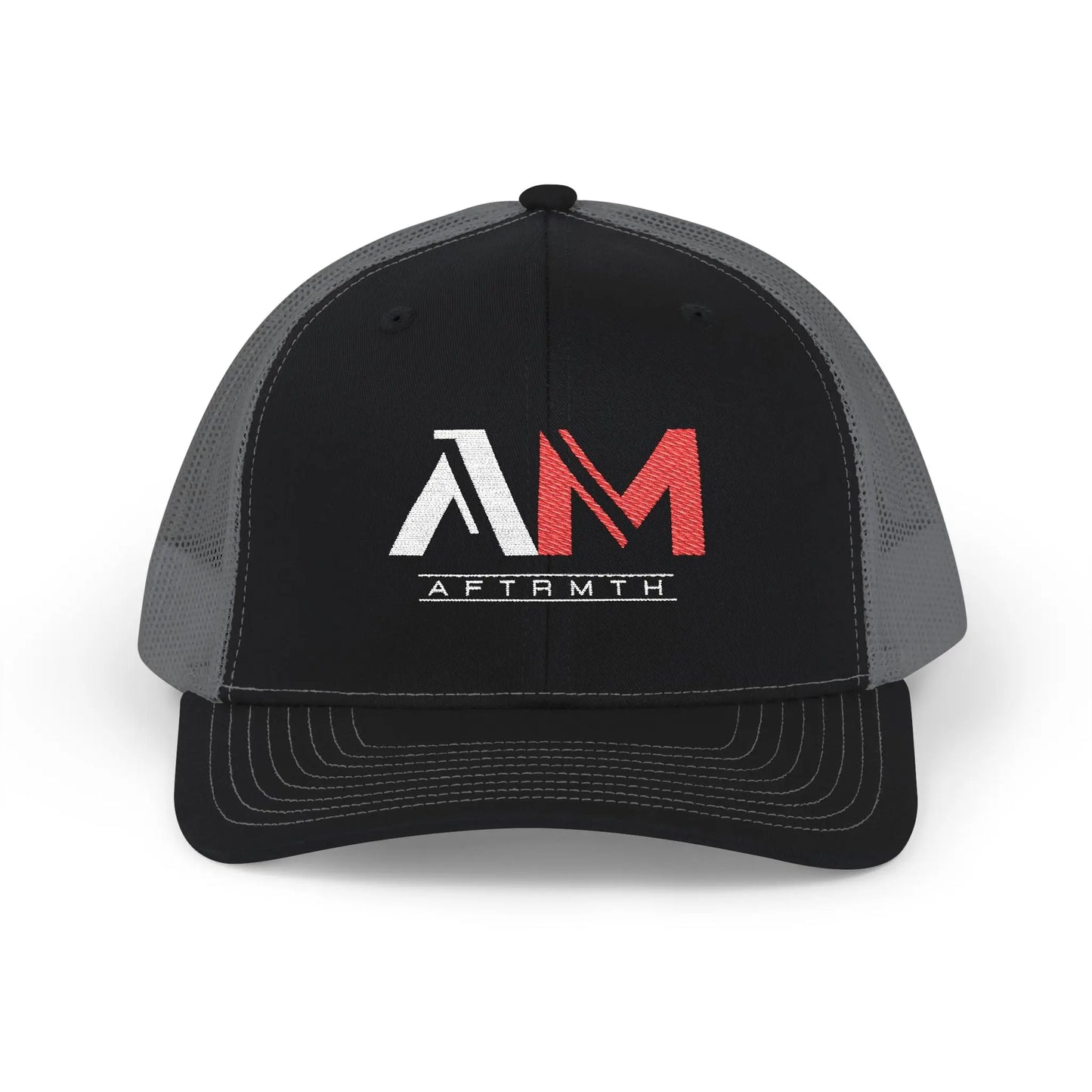 AFTRMTH Embroidered Snapback Trucker Cap Printify