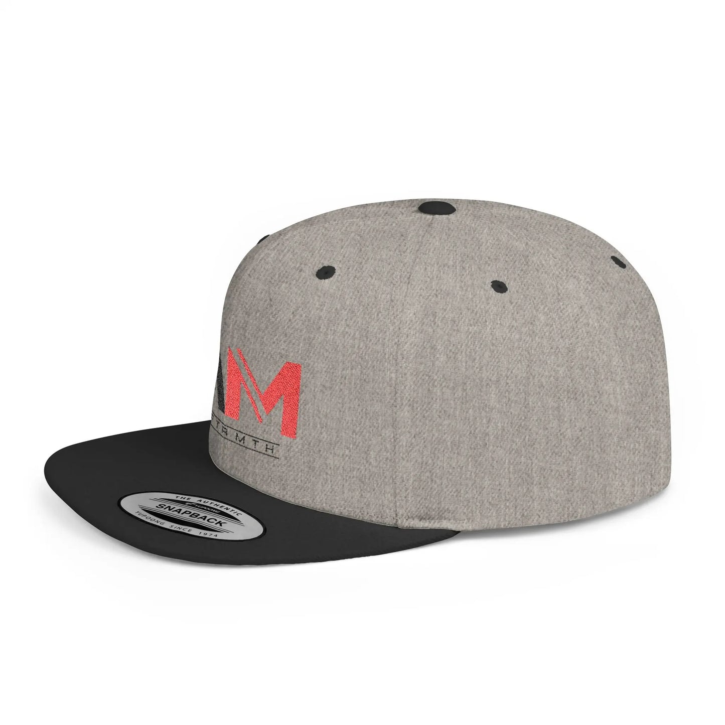 AFTRMTH Flat Bill Snapback Hat Printify