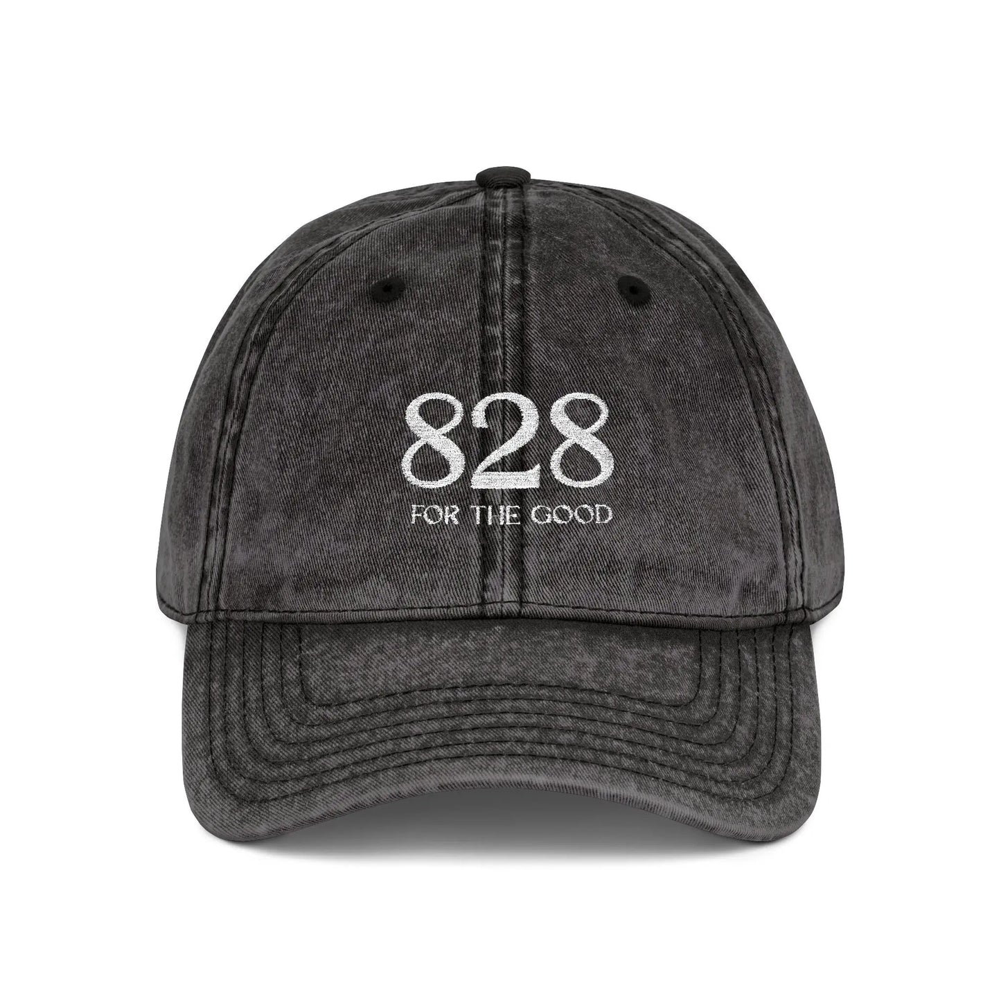 828 Vintage Embroidered Cap Printify