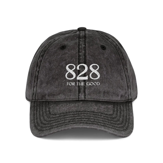 828 Vintage Embroidered Cap Printify