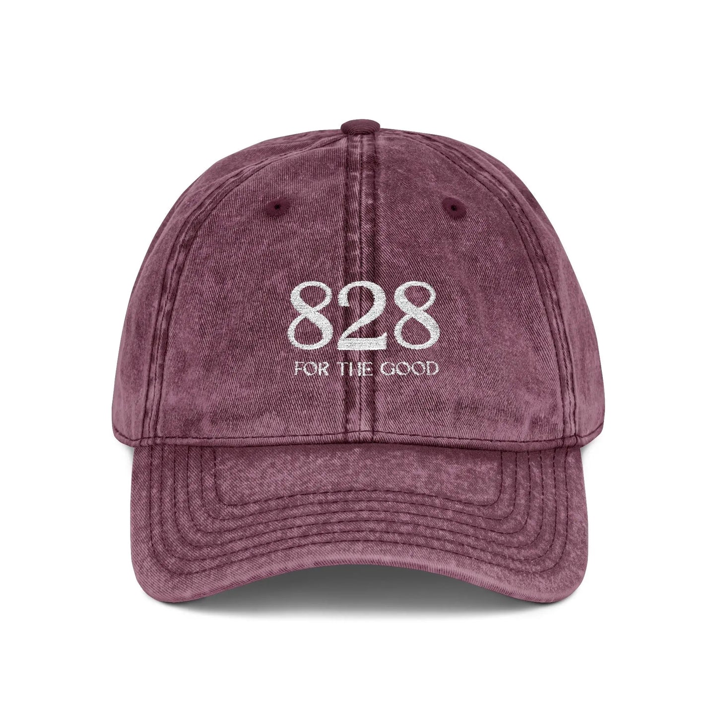 828 Vintage Embroidered Cap Printify