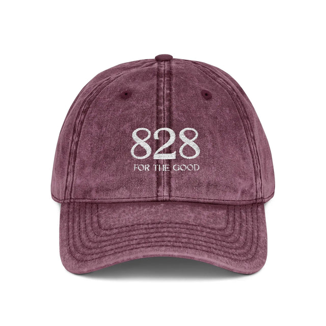 828 Vintage Embroidered Cap Printify