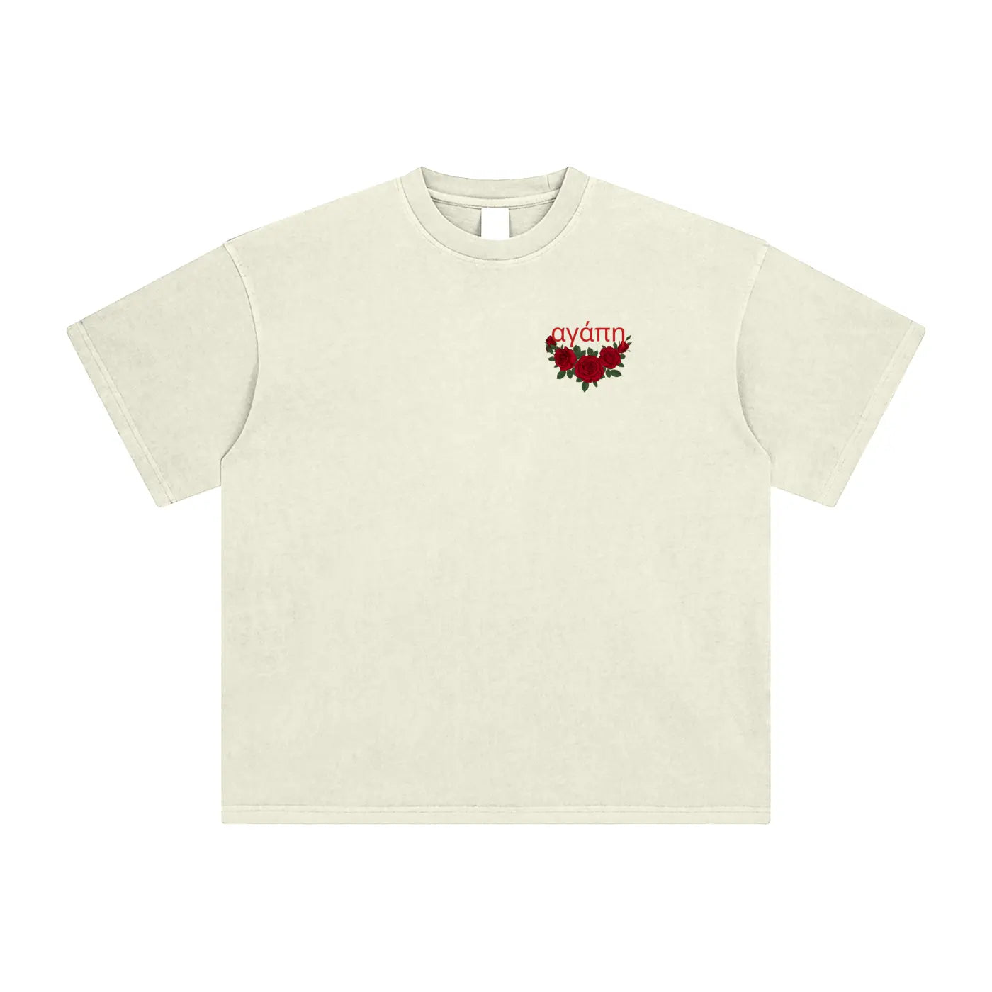 Agape (Love) Unisex Washed T-Shirt ODMPOD