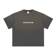 Soaring Sun Fade Raw Edge T-Shirt ODMPOD