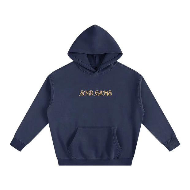 End Game Oversize Fleeced Hoodie ODMPOD