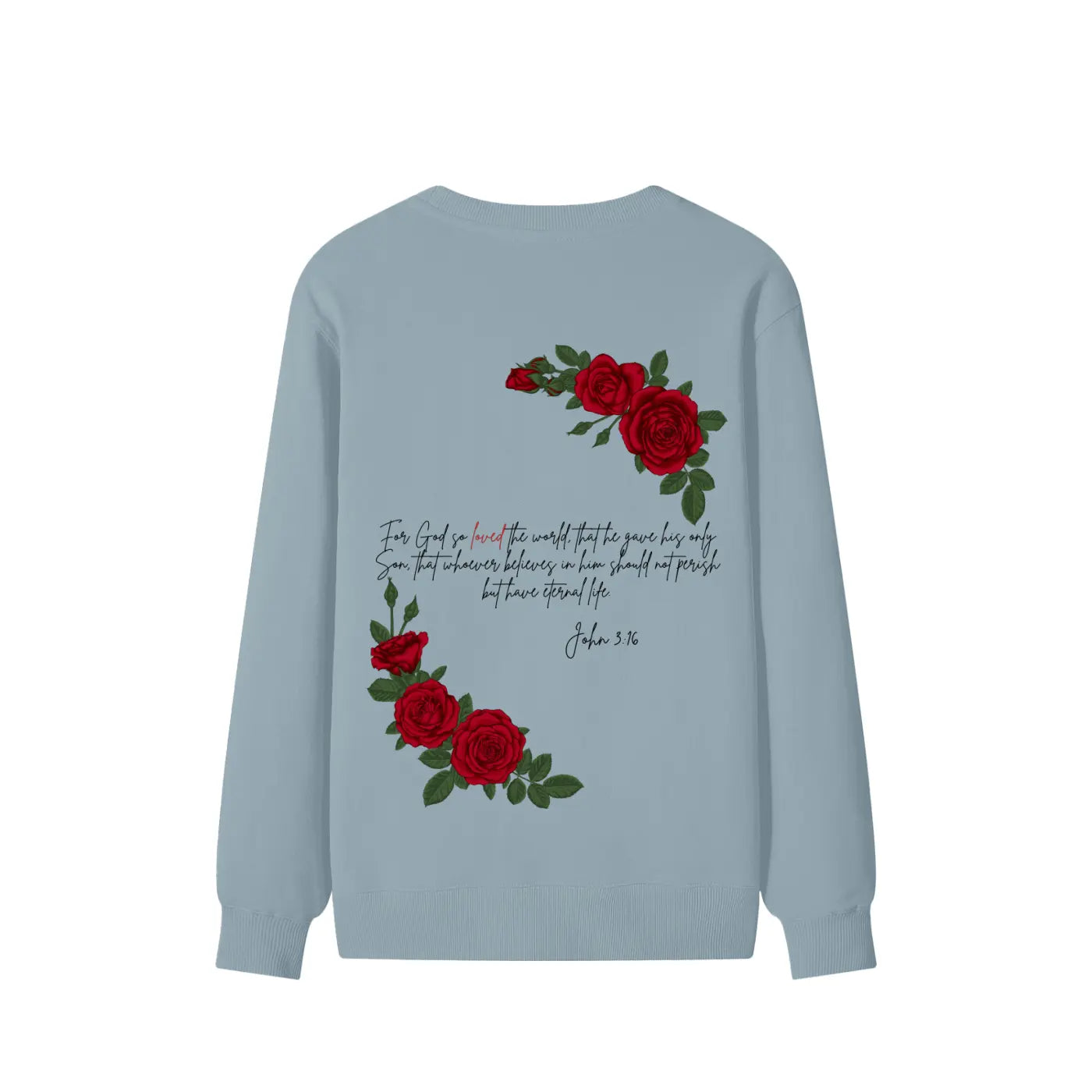 Agape (Love) Unisex Cotton Sweater ODMPOD