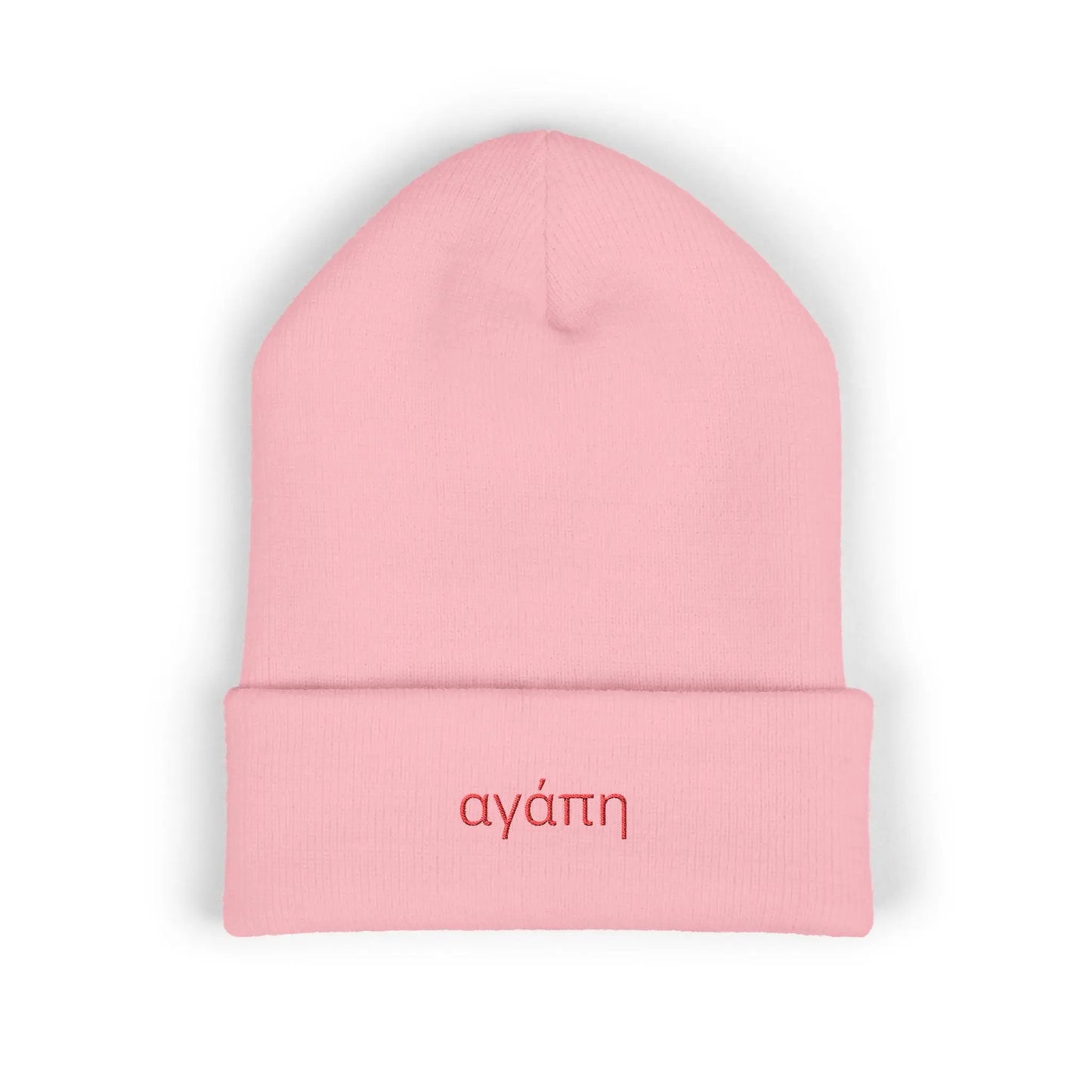 Agape (Love) Embroidered Winter Hat Printify