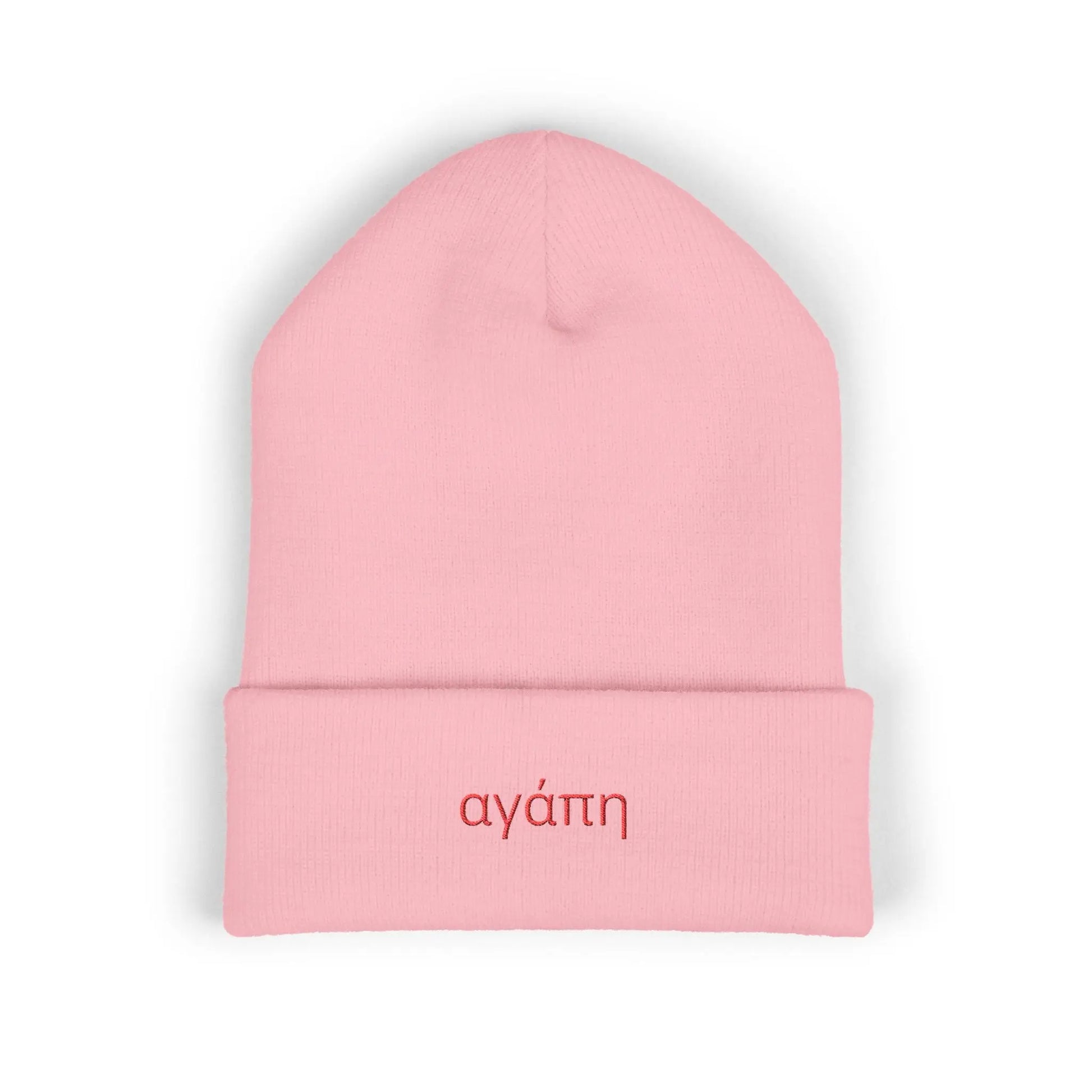 Agape (Love) Embroidered Winter Hat Printify