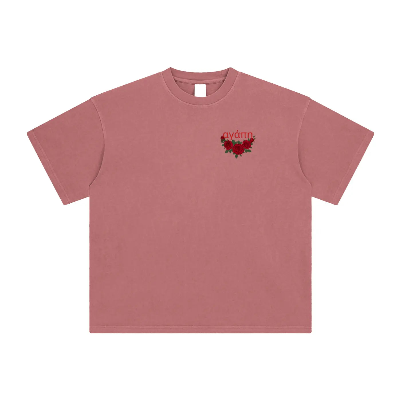 Agape (Love) Unisex Washed T-Shirt ODMPOD