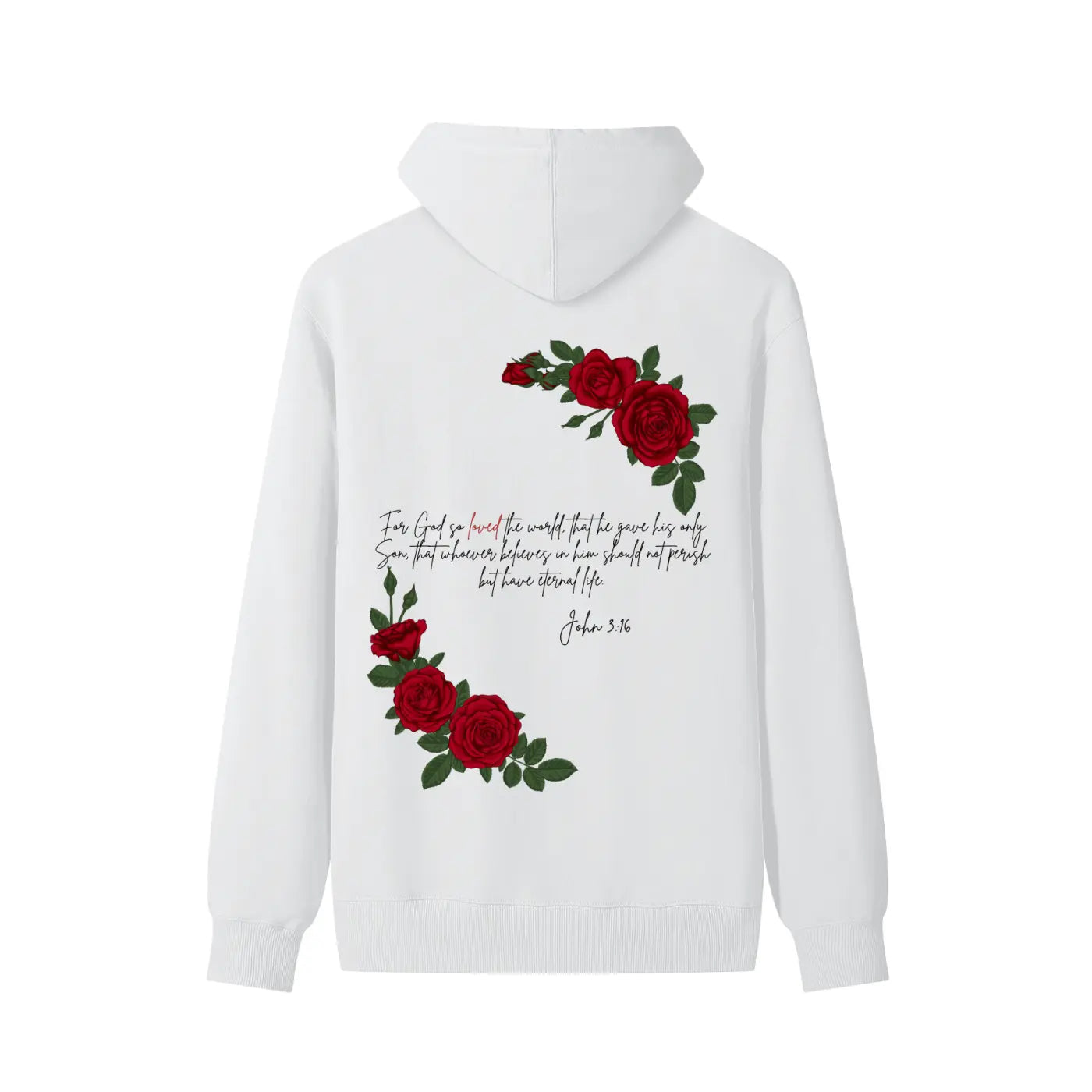 Agape (Love) Unisex Cotton Hoodie ODMPOD