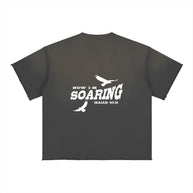 Soaring Sun Fade Raw Edge T-Shirt ODMPOD