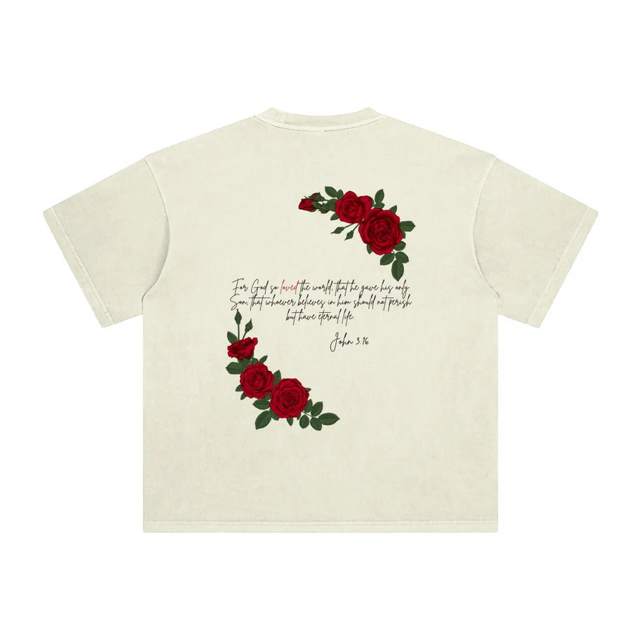 Agape (Love) Unisex Washed T-Shirt ODMPOD