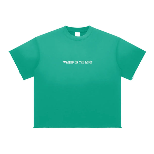 Soaring Sun Fade Raw Edge T-Shirt ODMPOD