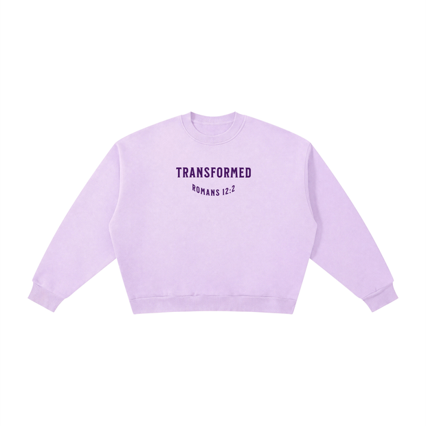 Transformed Boxy Fleece Sweatshirt