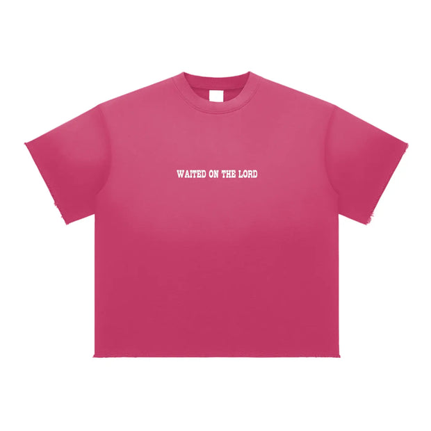 Soaring Sun Fade Raw Edge T-Shirt ODMPOD
