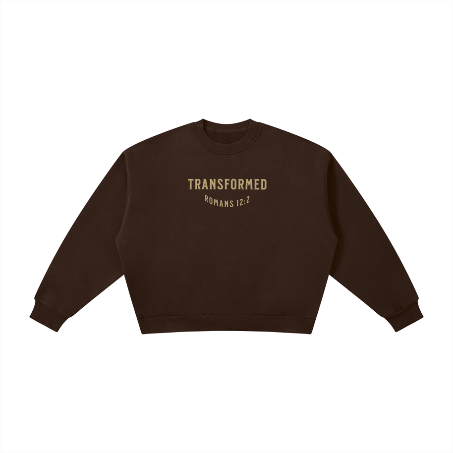 Transformed Boxy Fleece  Sweatshirt