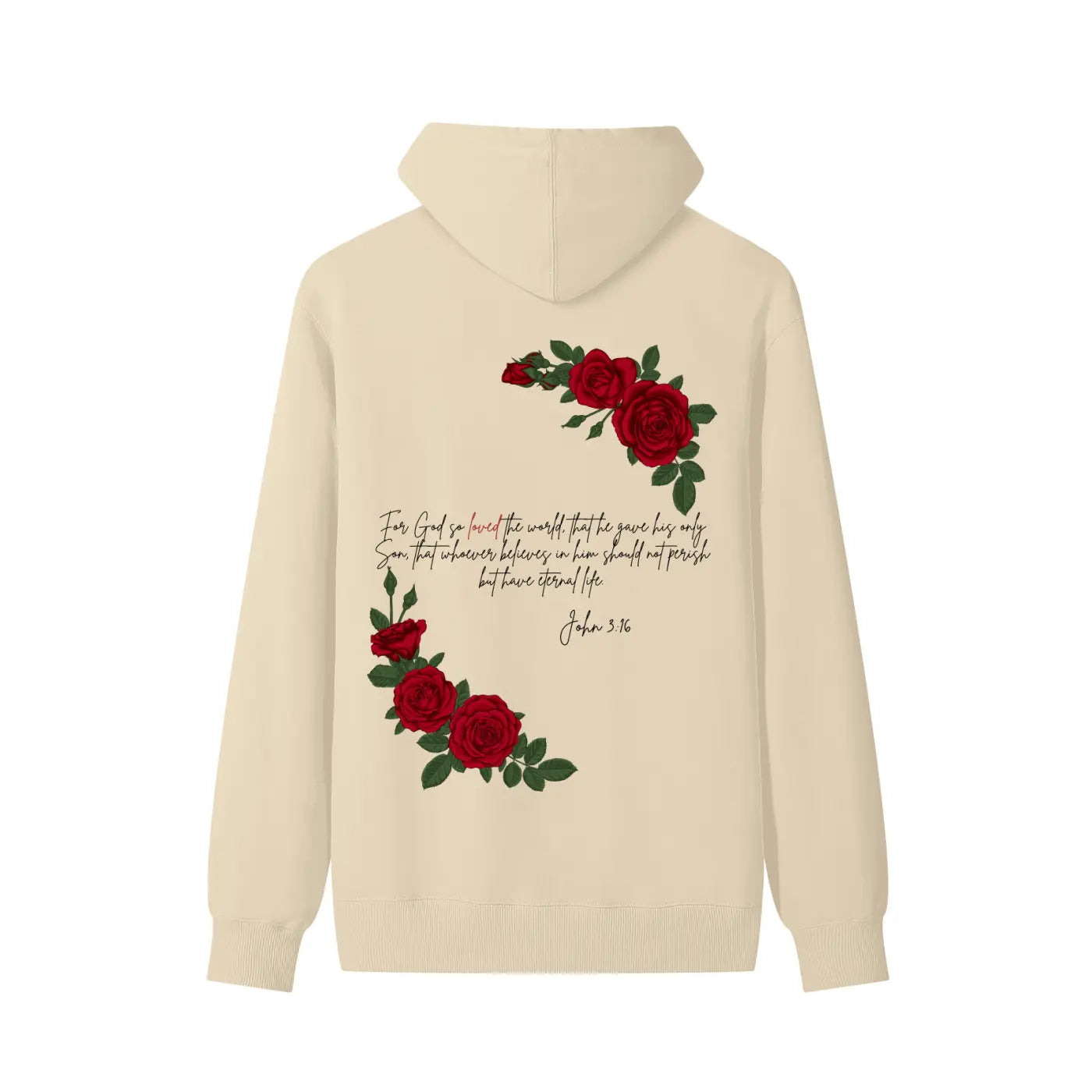 Agape (Love) Unisex Cotton Hoodie ODMPOD