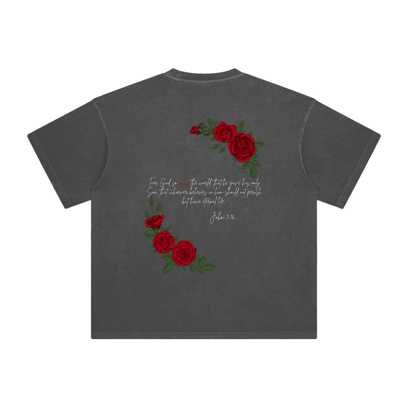 Agape (Love) Unisex Washed T-Shirt ODMPOD