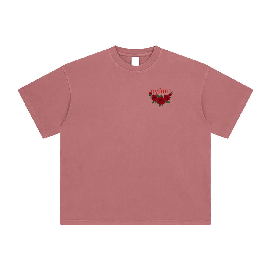 Agape (Love) Unisex Washed T-Shirt