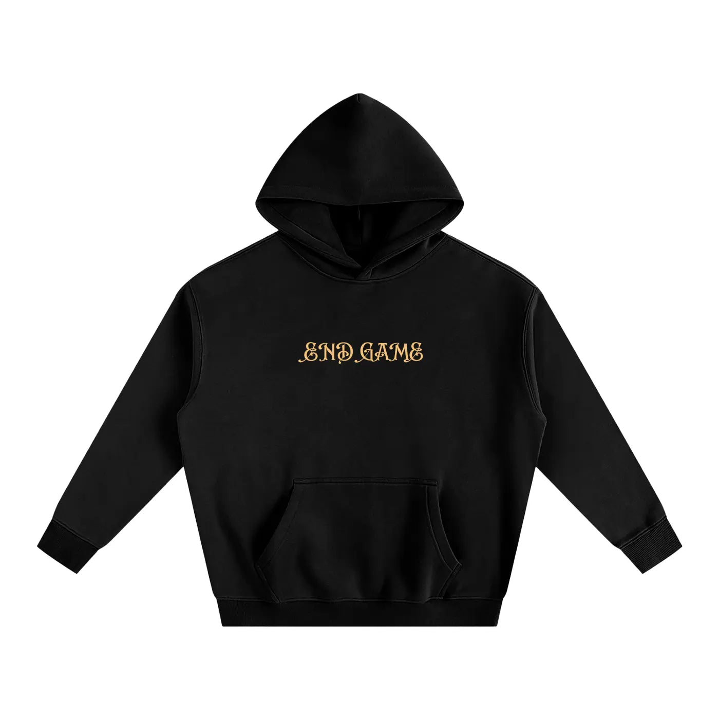 End Game Oversize Fleeced Hoodie ODMPOD