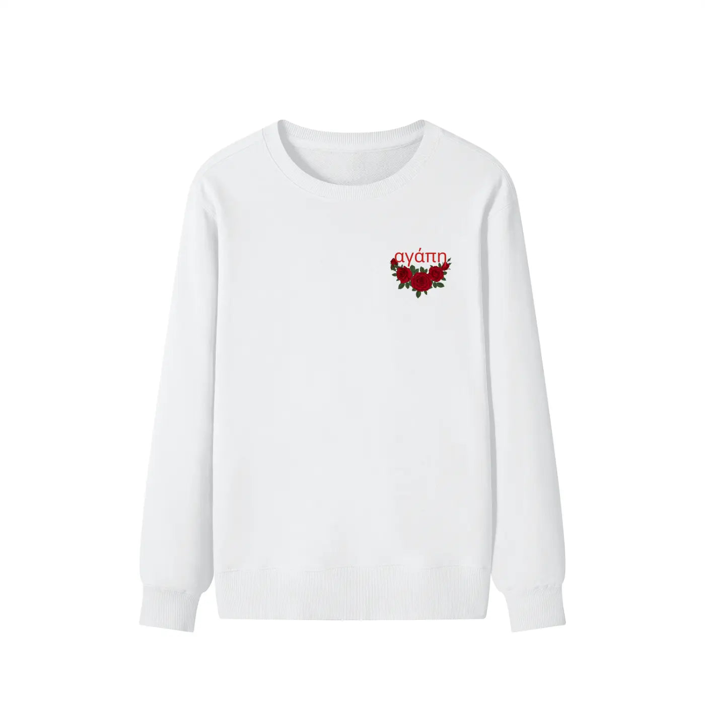 Agape (Love) Unisex Cotton Sweater ODMPOD