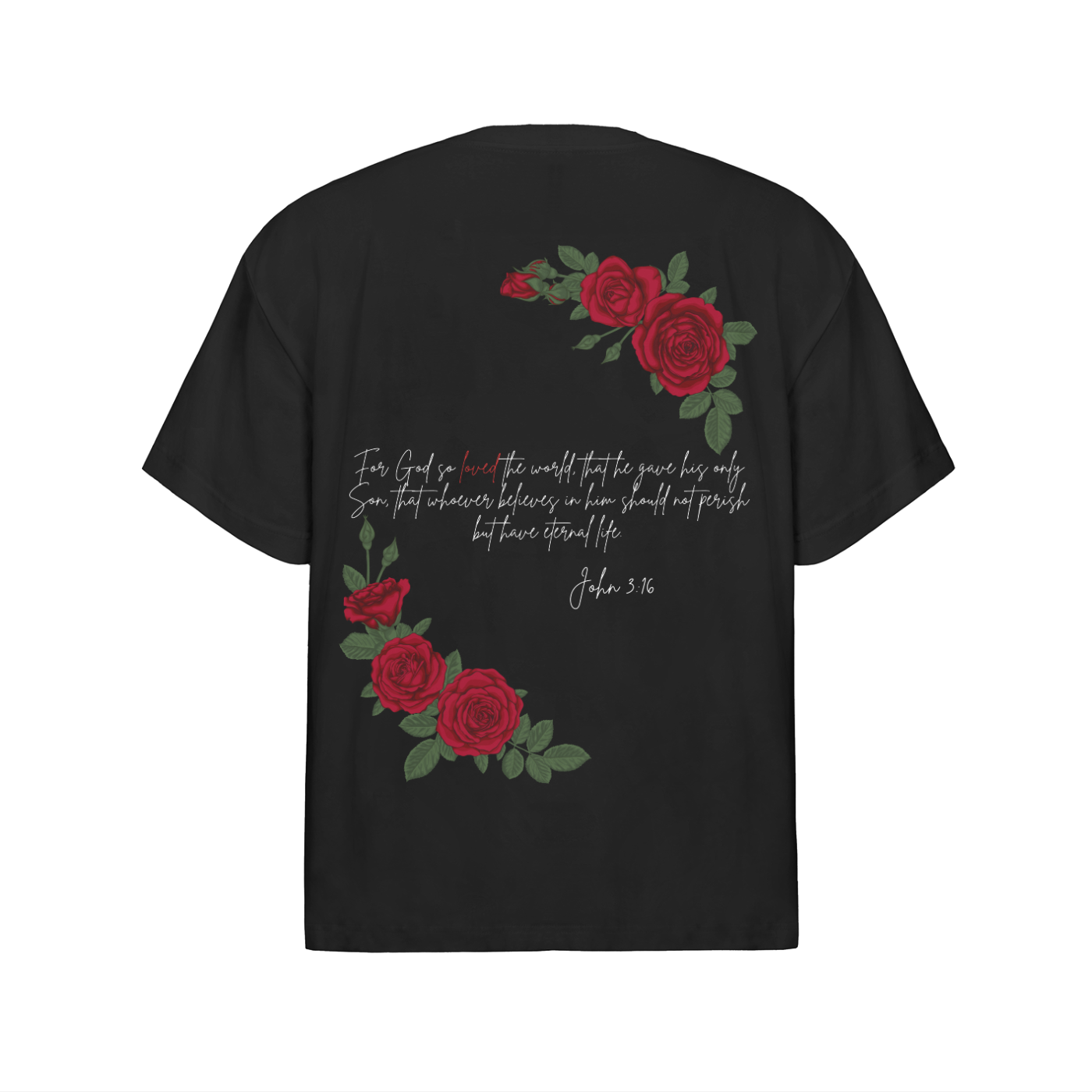 Agape (Love) Cotton T-Shirt - Extended Sizes
