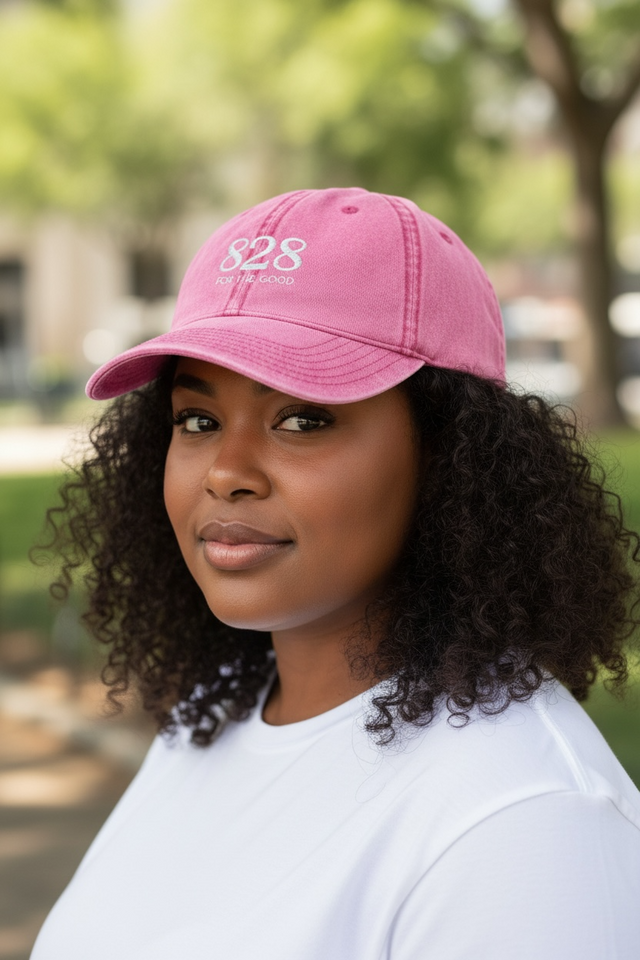 828 Vintage Embroidered Cap