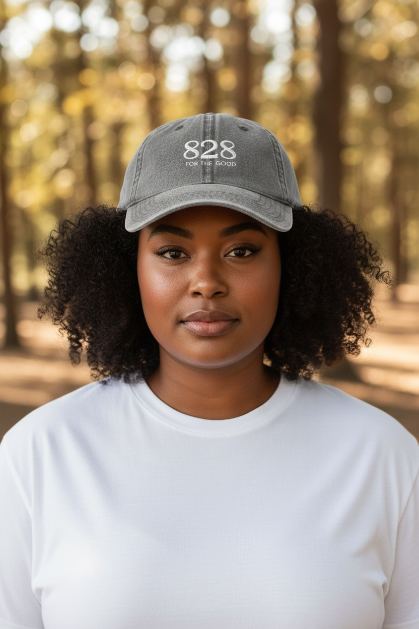 828 Vintage Embroidered Cap