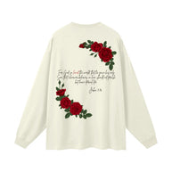 Agape (Love) Oversized Unisex Long Sleeve T-Shirt ODMPOD