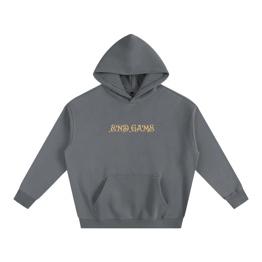 End Game Oversize Fleeced Hoodie ODMPOD