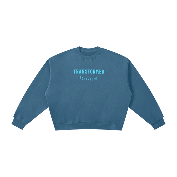 Transformed Boxy Fleece  Sweatshirt