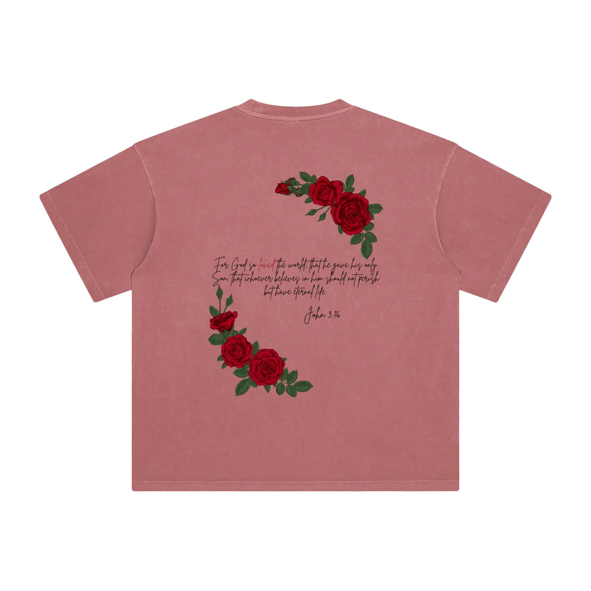 Agape (Love) Unisex Washed T-Shirt