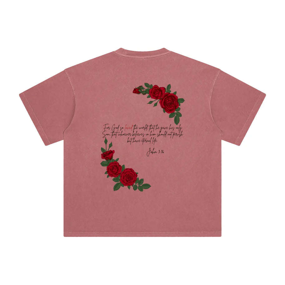 Agape (Love) Unisex Washed T-Shirt