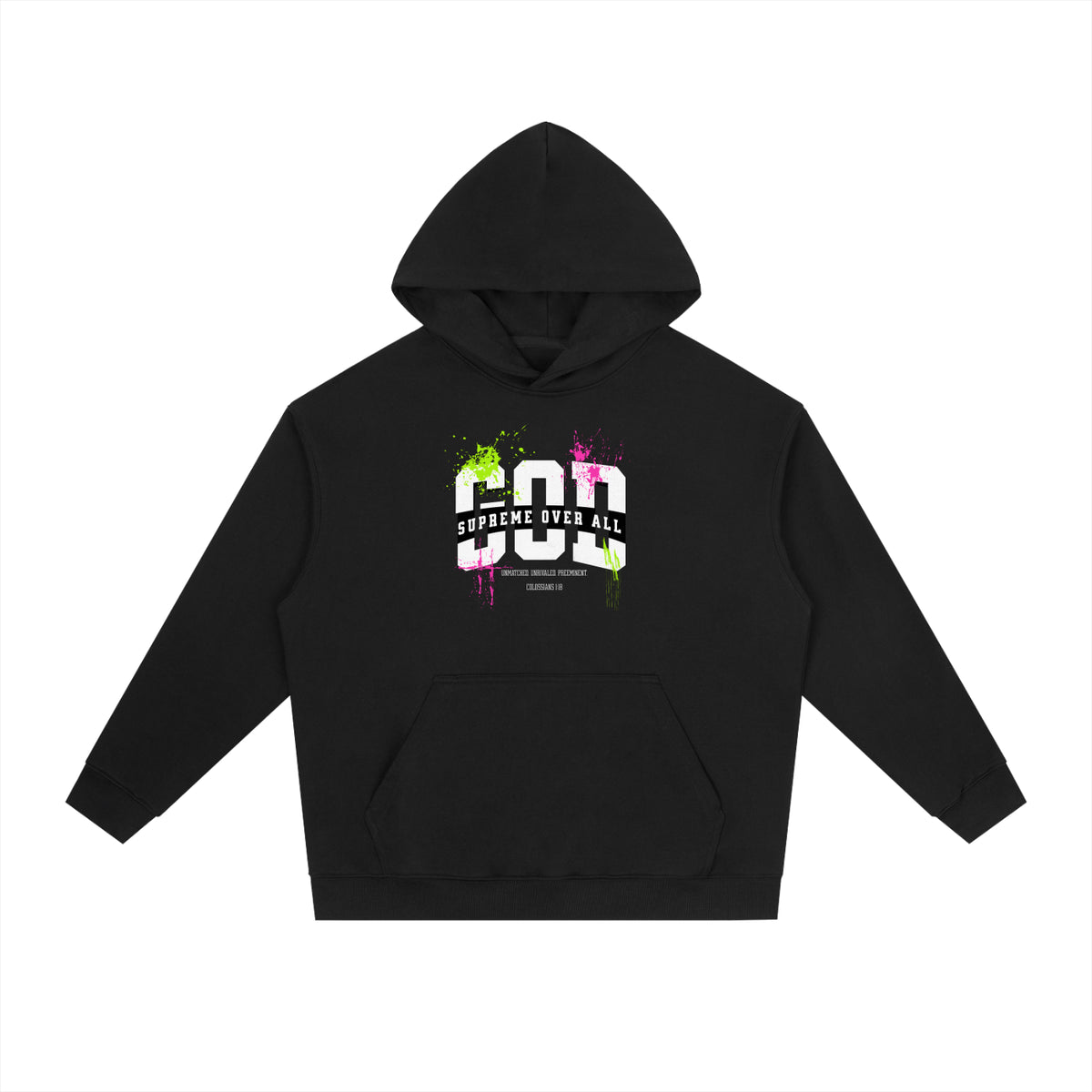 God is Supreme Drop-Shoulder Hoodie
