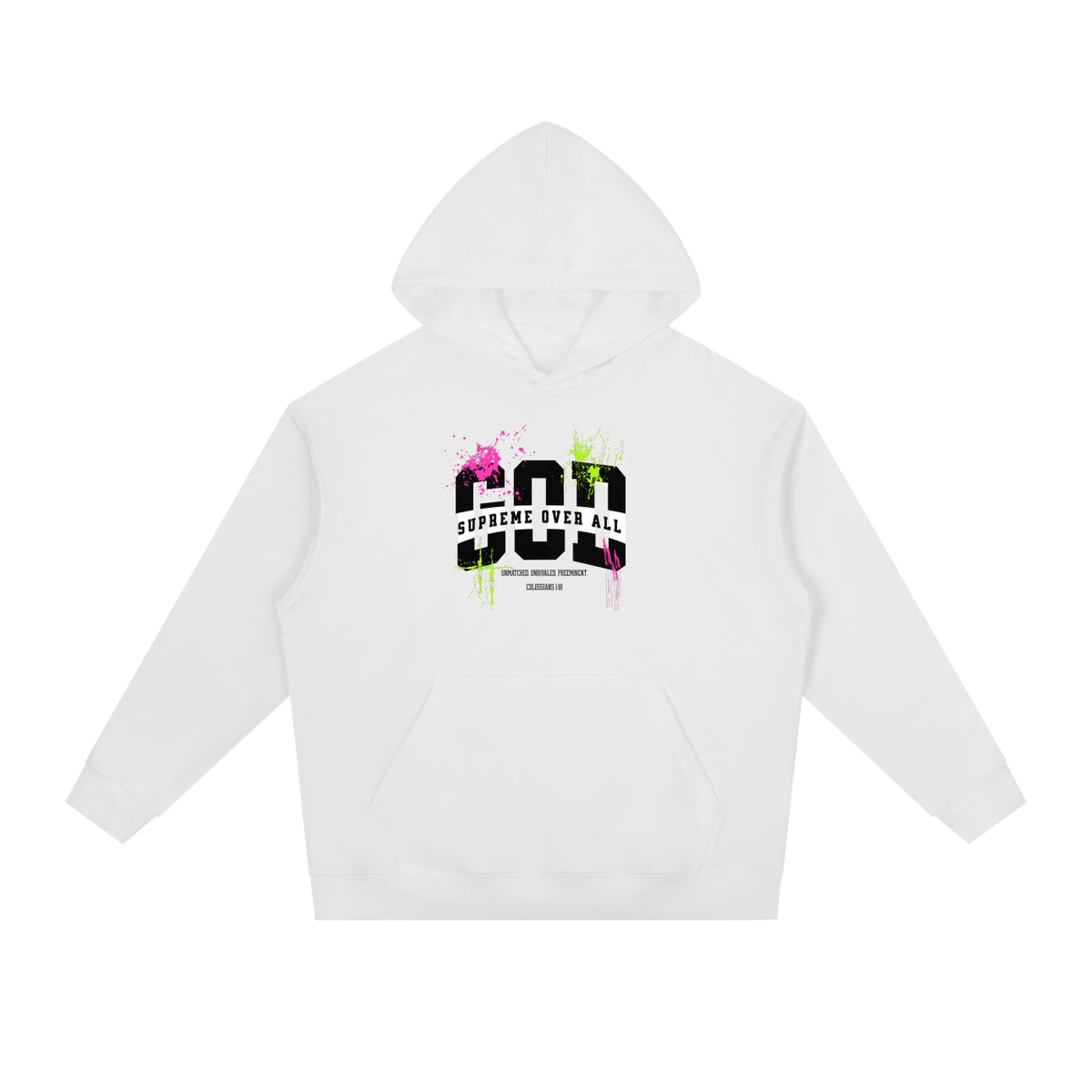 God is Supreme Drop-Shoulder Hoodie