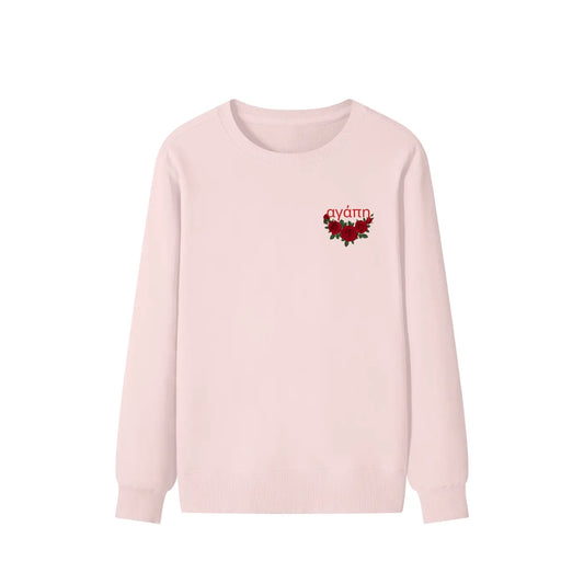 Agape (Love) Unisex Cotton Sweater ODMPOD