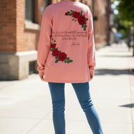 Agape (Love) Oversized Unisex Long Sleeve T-Shirt