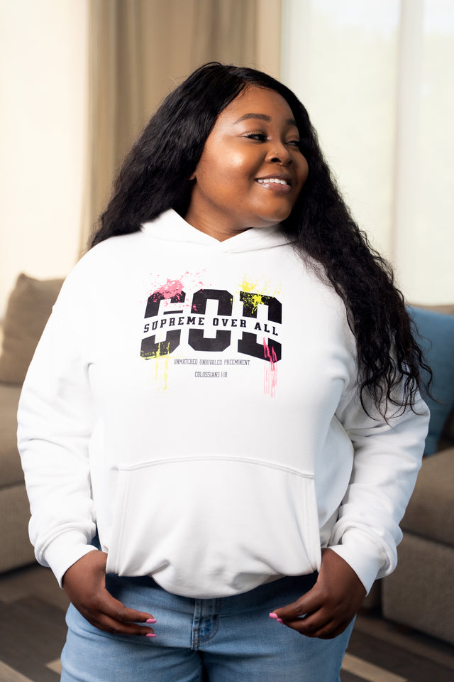 God is Supreme Drop-Shoulder Hoodie
