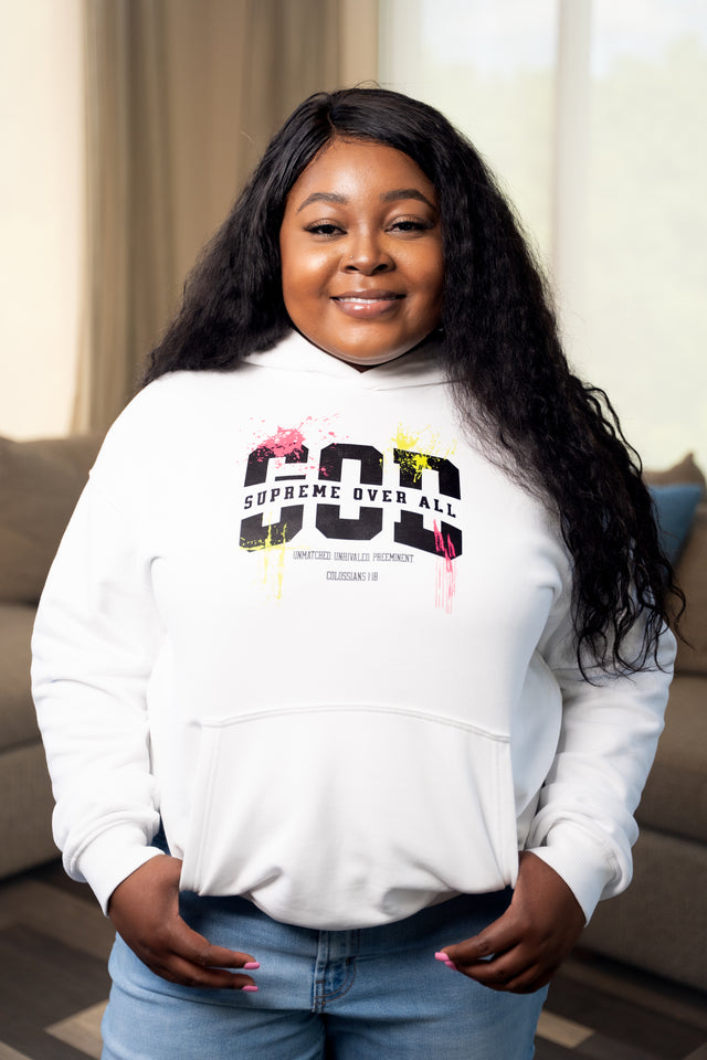 God is Supreme Drop-Shoulder Hoodie