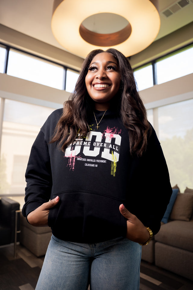 God is Supreme Drop-Shoulder Hoodie