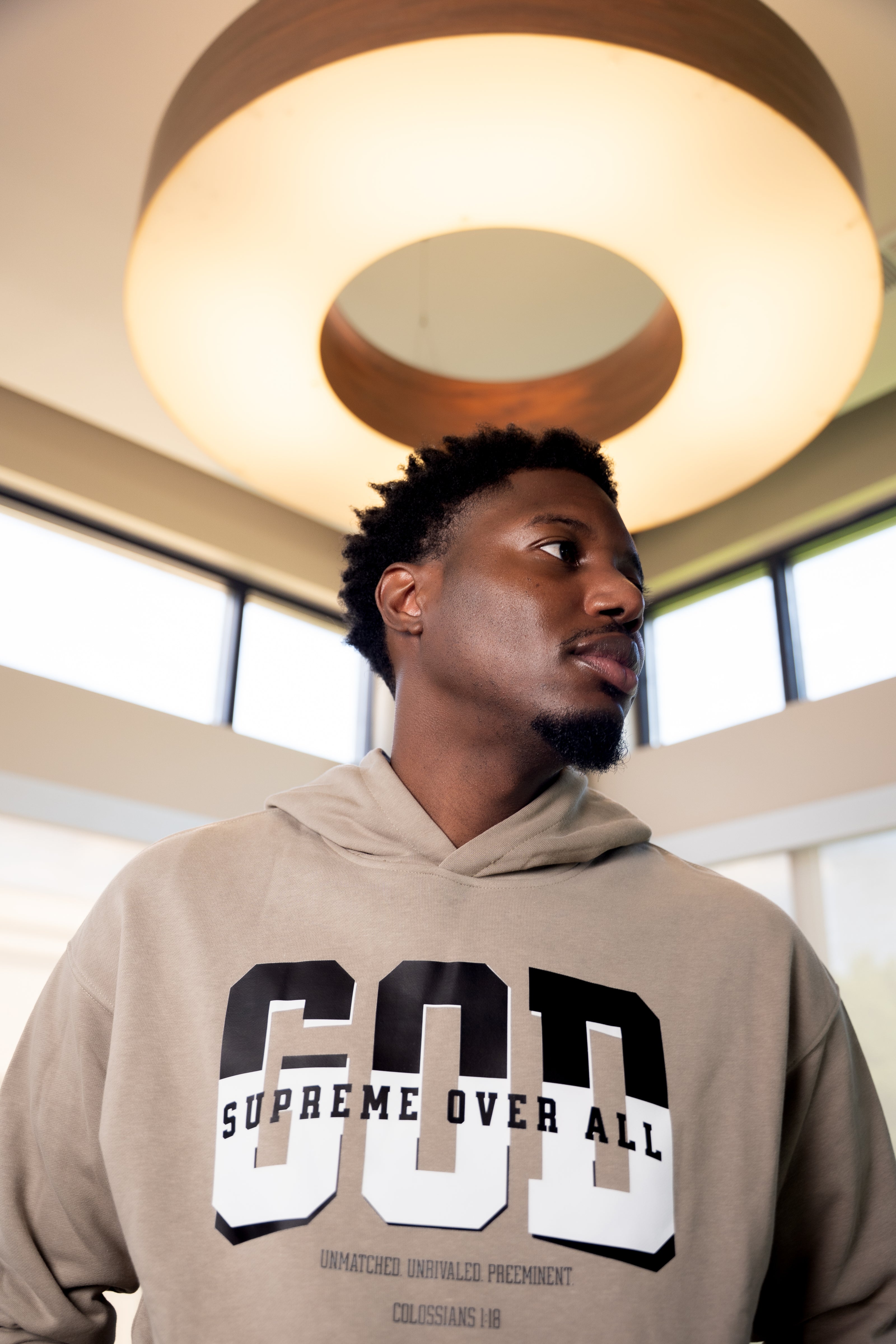 God is Supreme Drop-Shoulder Hoodie