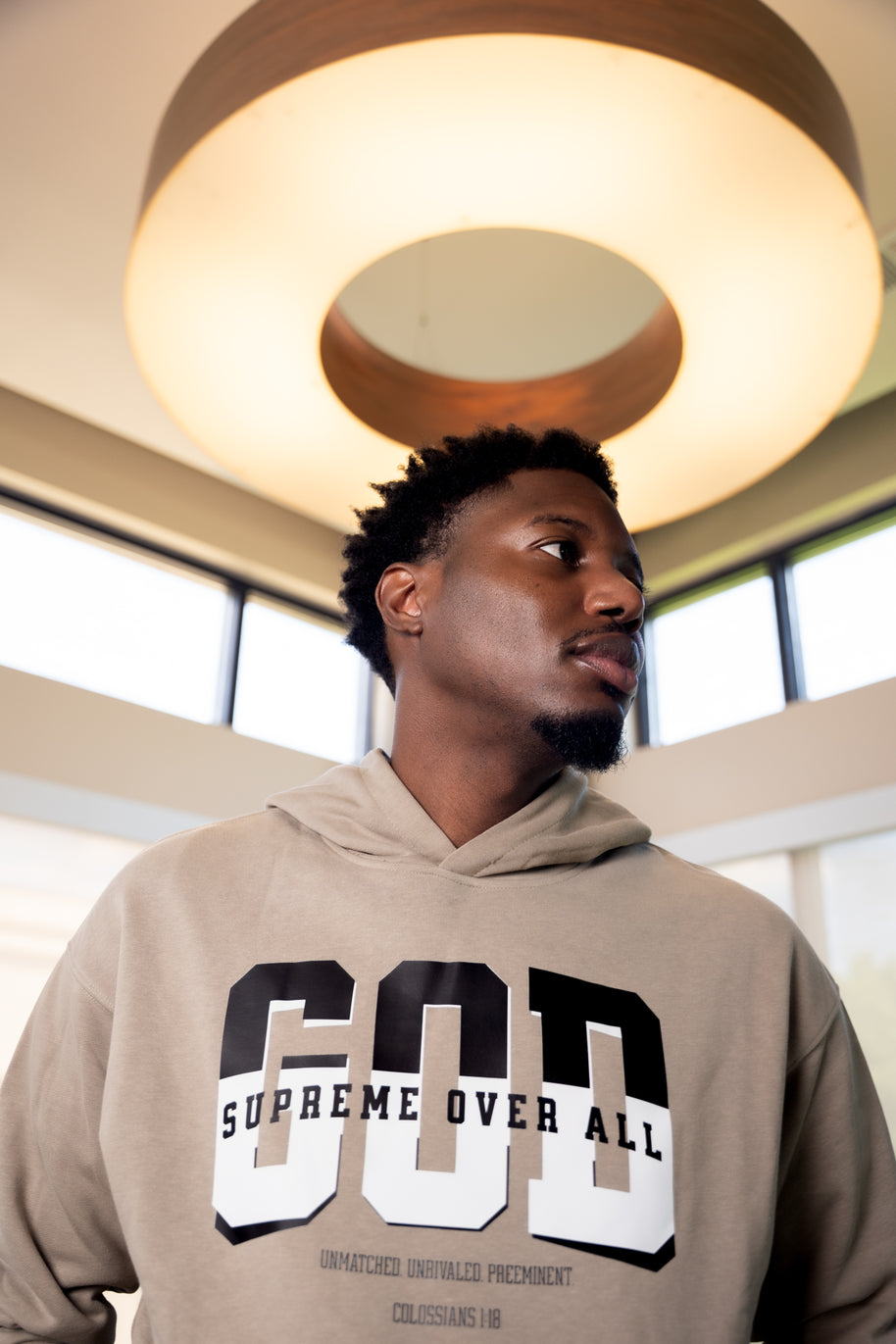 God is Supreme Drop-Shoulder Hoodie