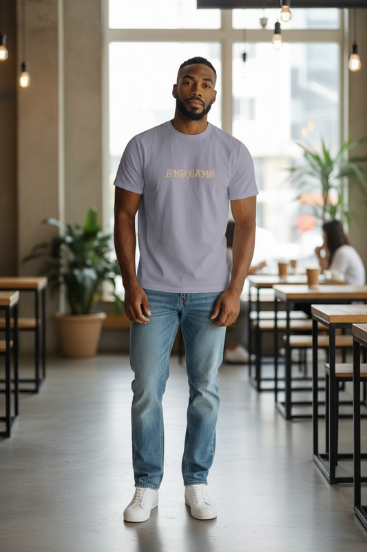 End Game Unisex Sueded Cotton T-Shirt
