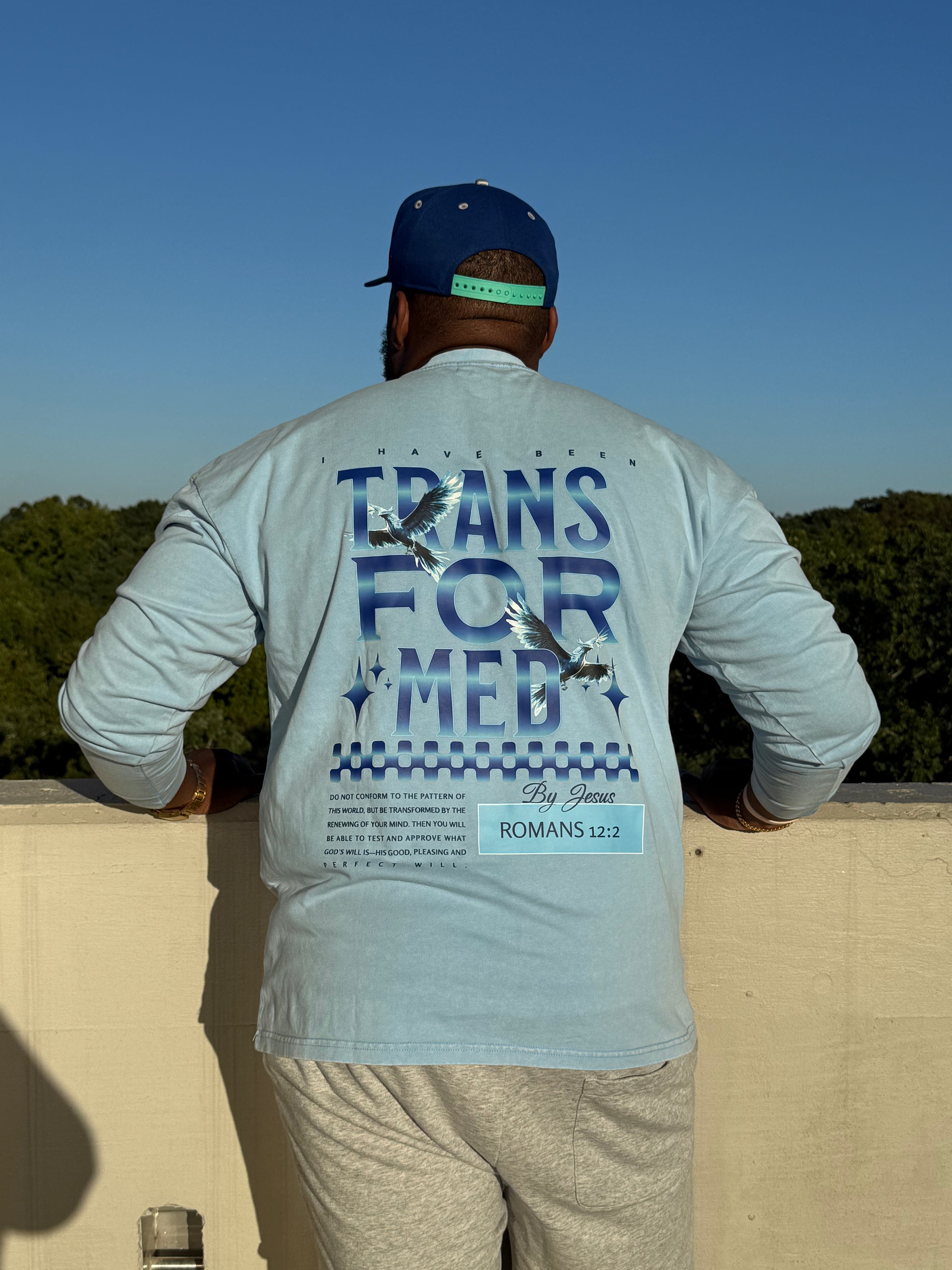 Transformed Acid Wash Oversize Long Sleeve T-Shirt