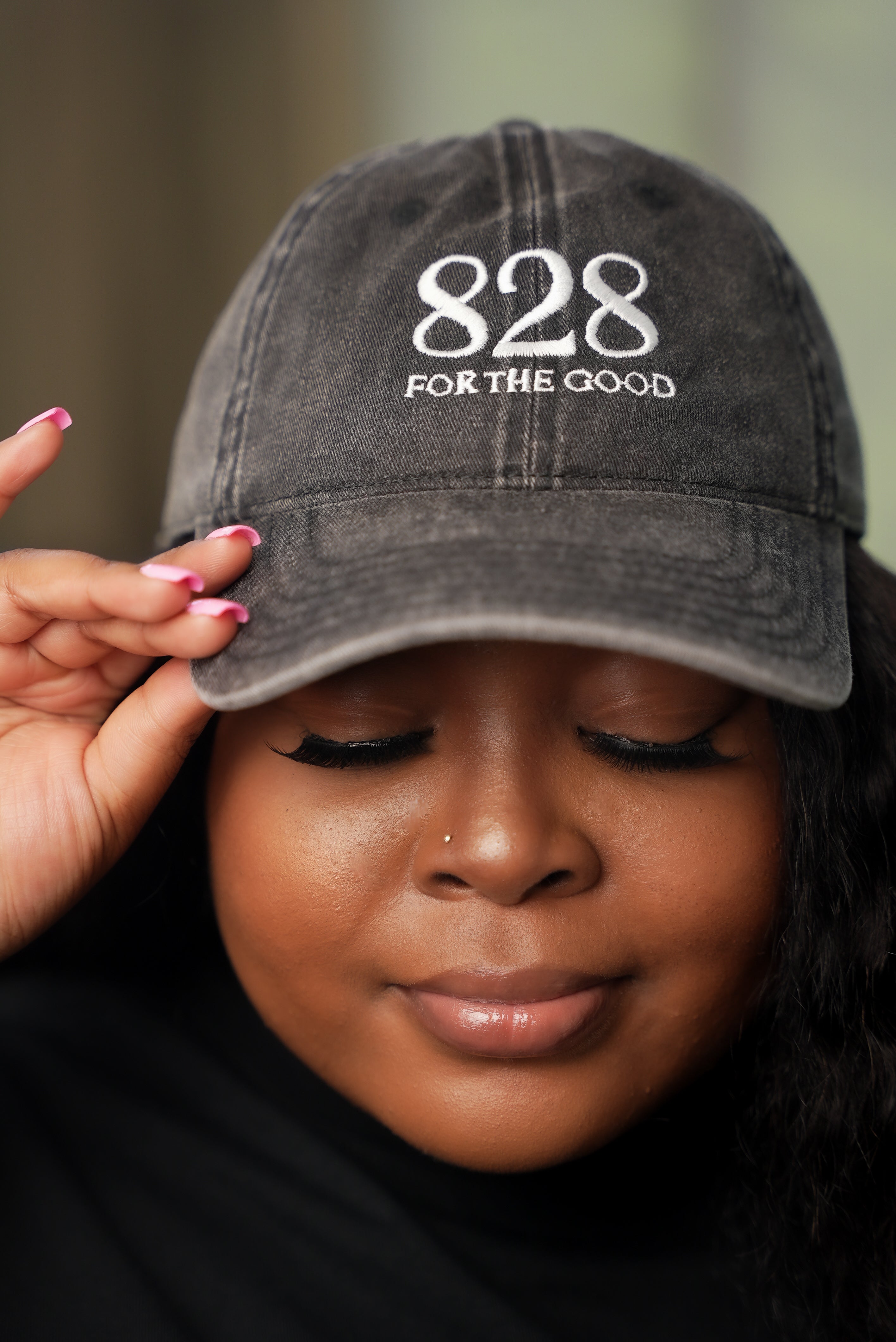 828 Vintage Embroidered Cap