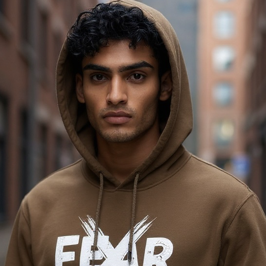 No Fear Streetwear Unisex Fleece Hoodie