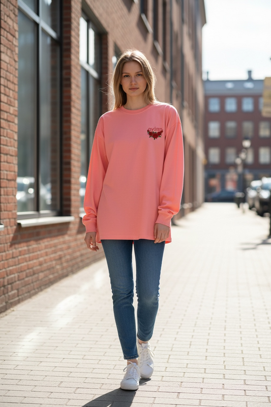 Agape (Love) Oversized Unisex Long Sleeve T-Shirt