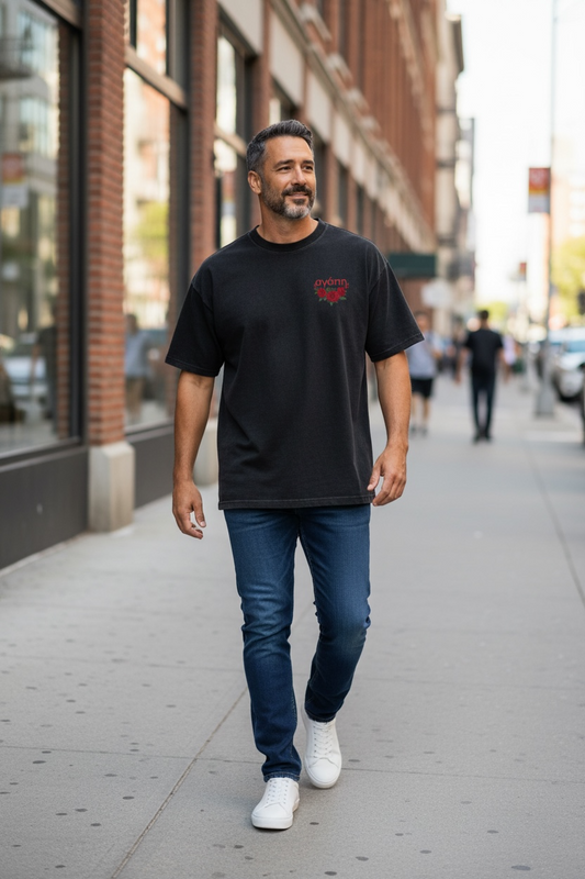 Agape (Love) Unisex Washed T-Shirt