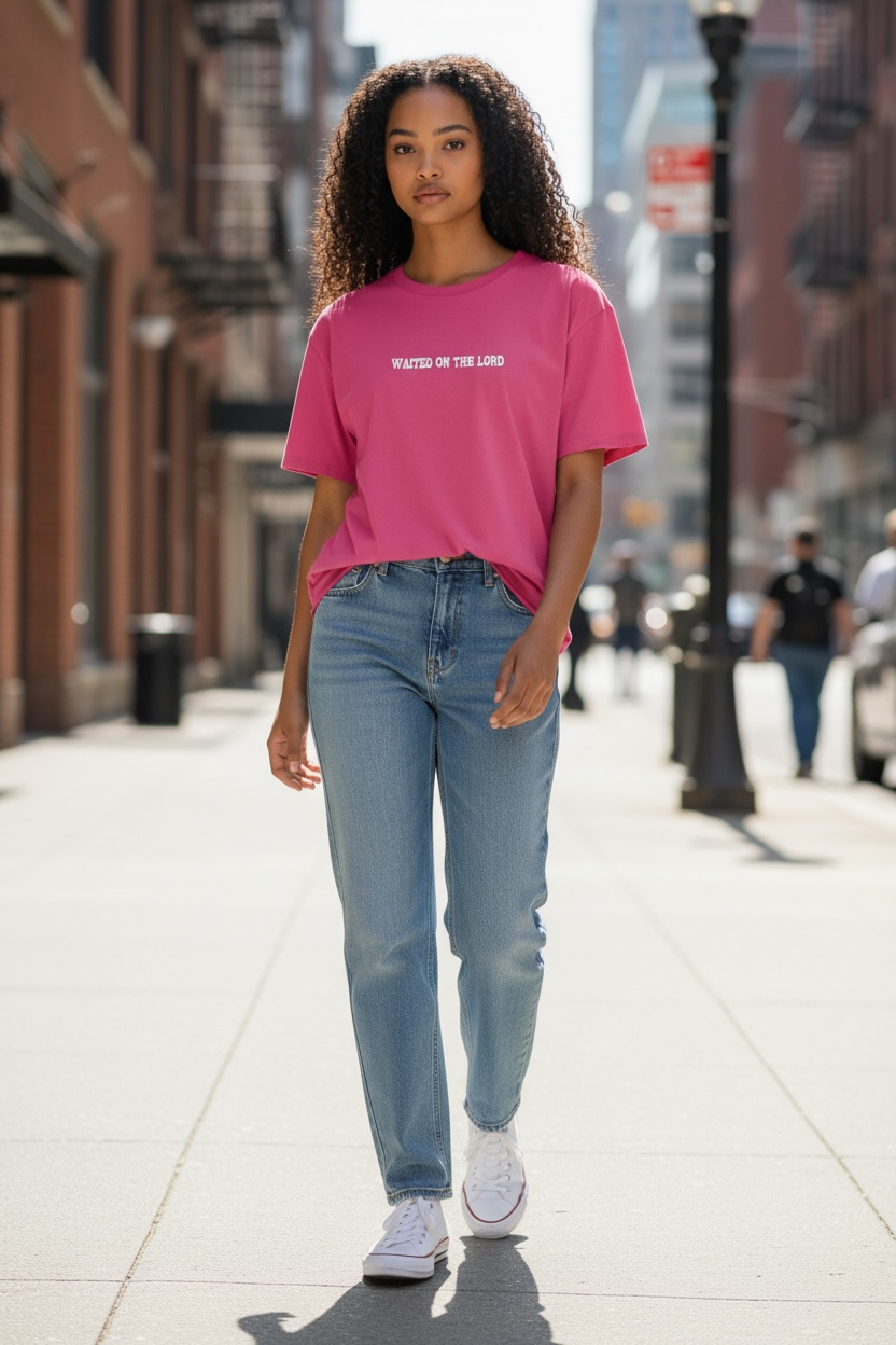 Soaring Sun Fade Raw Edge T-Shirt